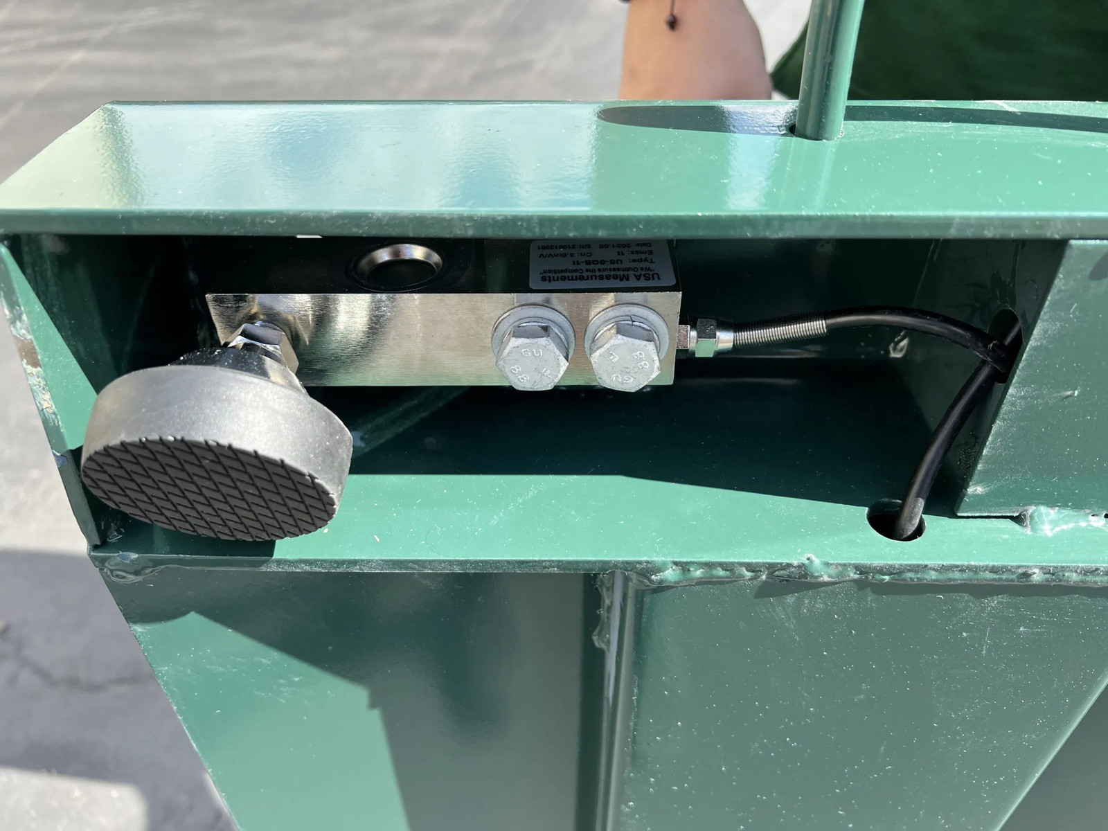 US-LD3131-P-EX «SafeWeigh» Drum Scale (500 lb x 0.2 lb)