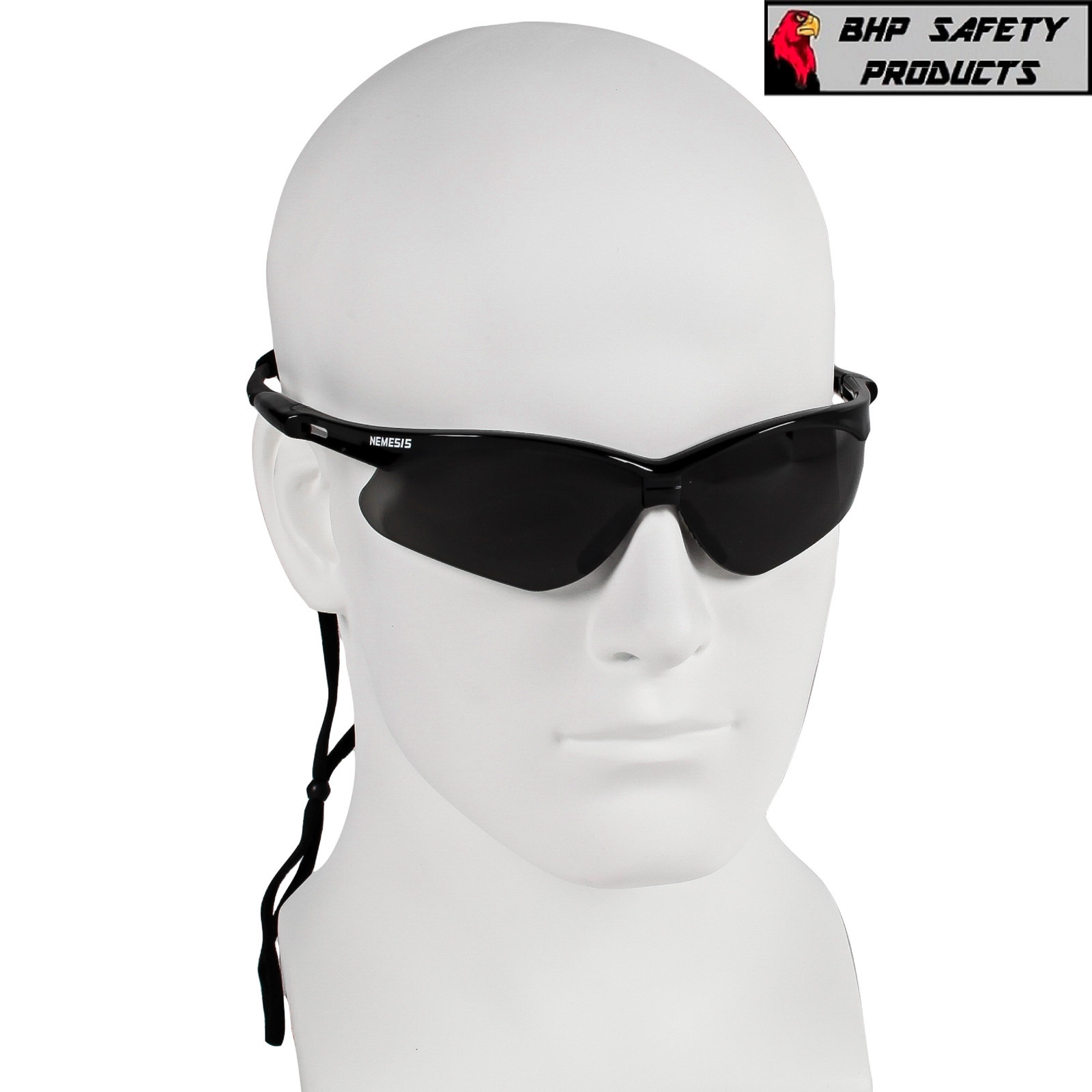 KLEENGUARD NEMESIS 22475 SAFETY GLASSES SMOKE ANTI-FOG LENS SUNGLASSES (1 PAIR)