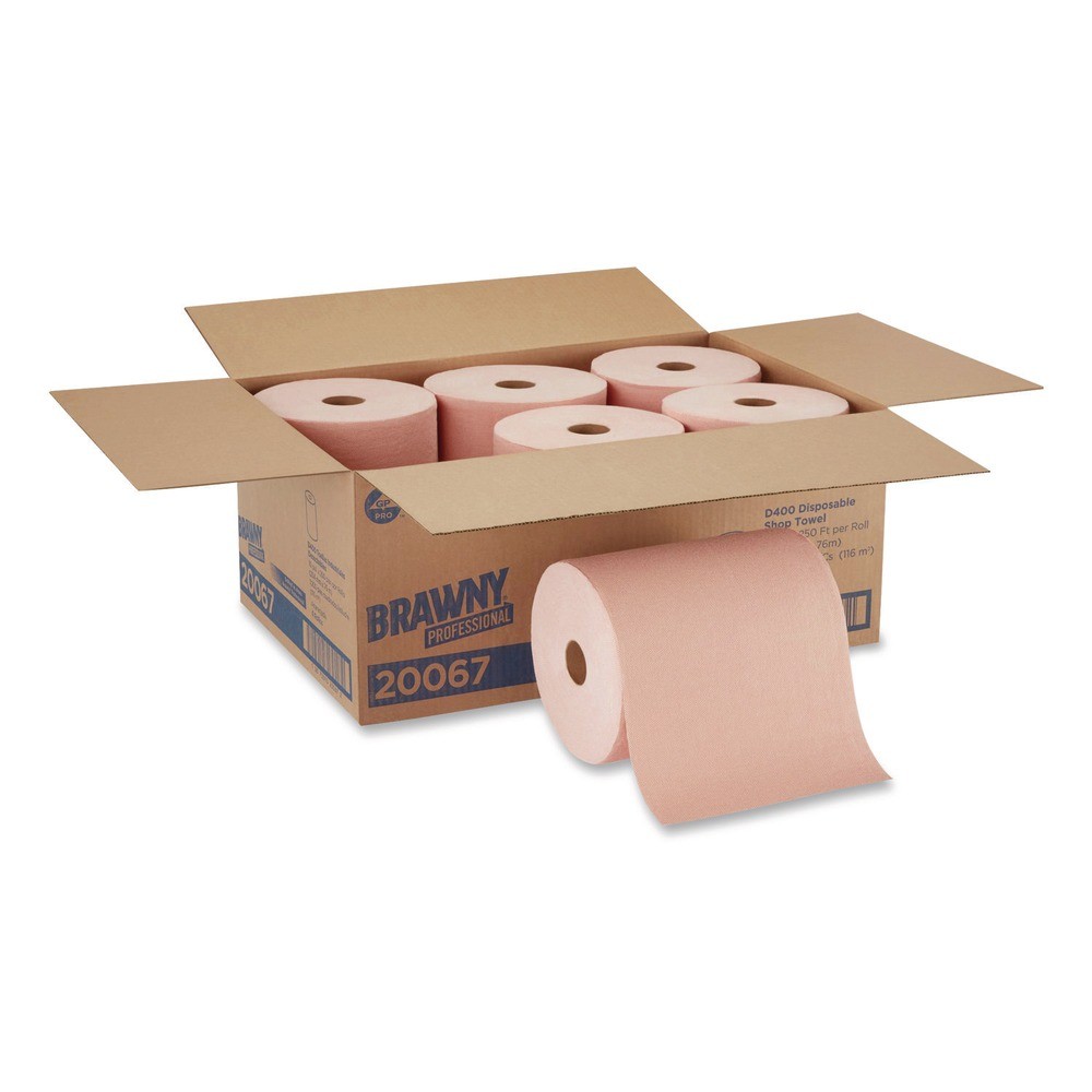 Georgia-Pacific Premium All-Purpose DRC Roll Wipers (6/Carton) Orange