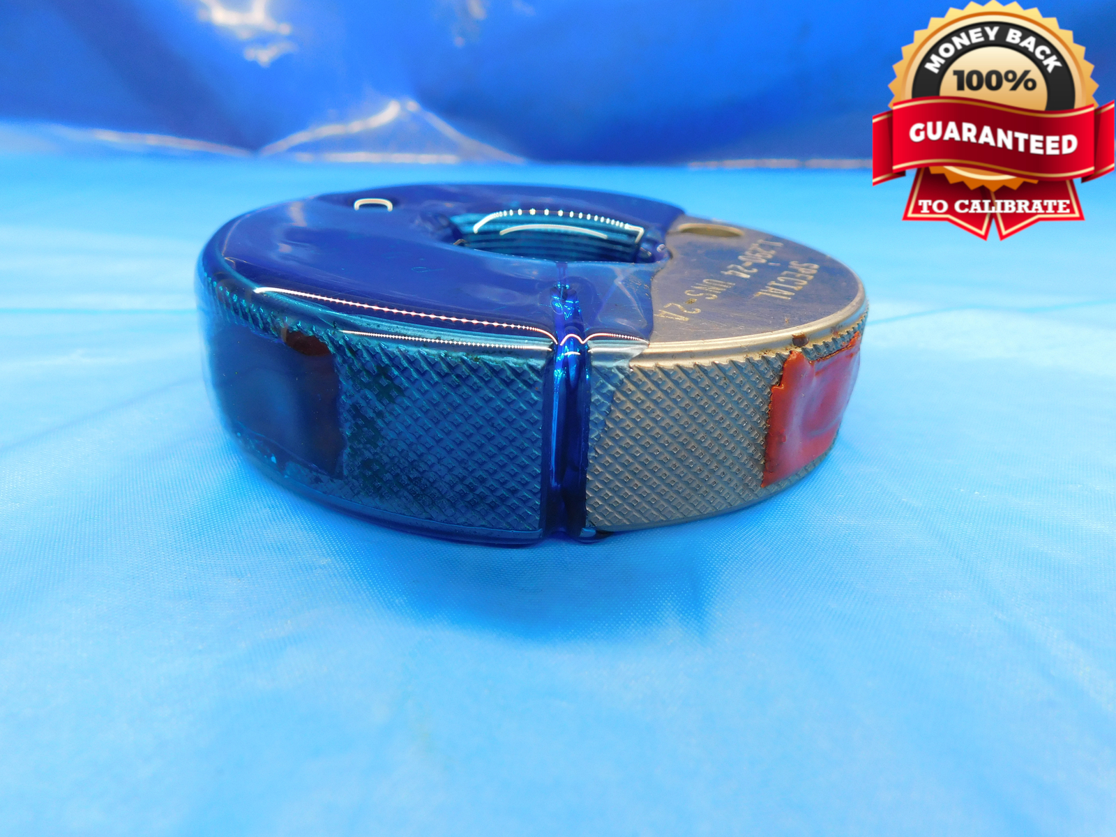 1.290 24 UNS 2A SPECIAL THREAD RING GAGE 1.29 1.2900 GO ONLY P.D. = 1.2610 CHECK