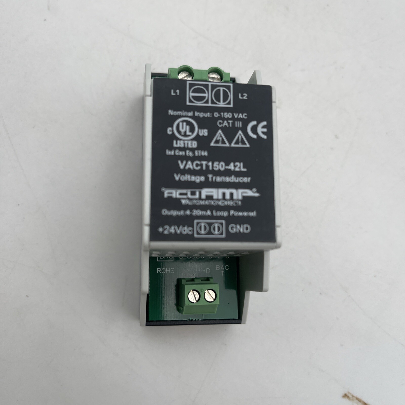 Automation Direct Acuamp VACT150-42L RMS Current Transducer (EB1207)