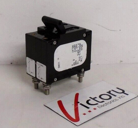Used AIRPAX M55629/3-379 Circuit Breaker | 15 A / 240 Max V | 60 Hz | Delay: M