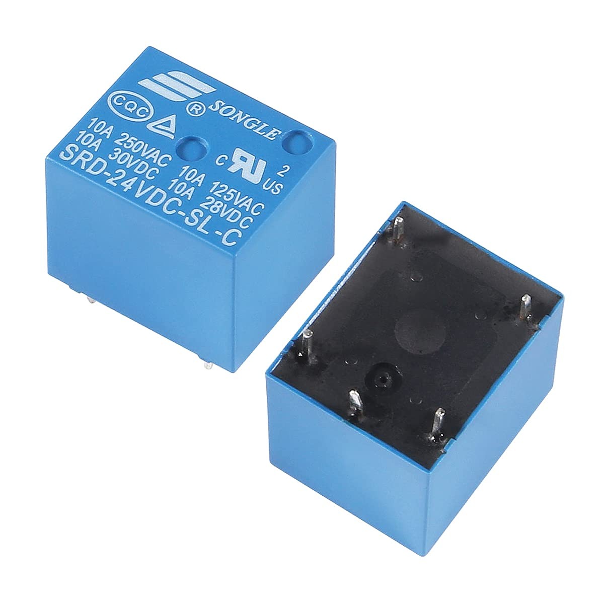 12pcs SRD-24VDC-SL-C 24V 5-Pin SRD-24VDC-SL SRD-24VDC SRD-24V relays Conversi…