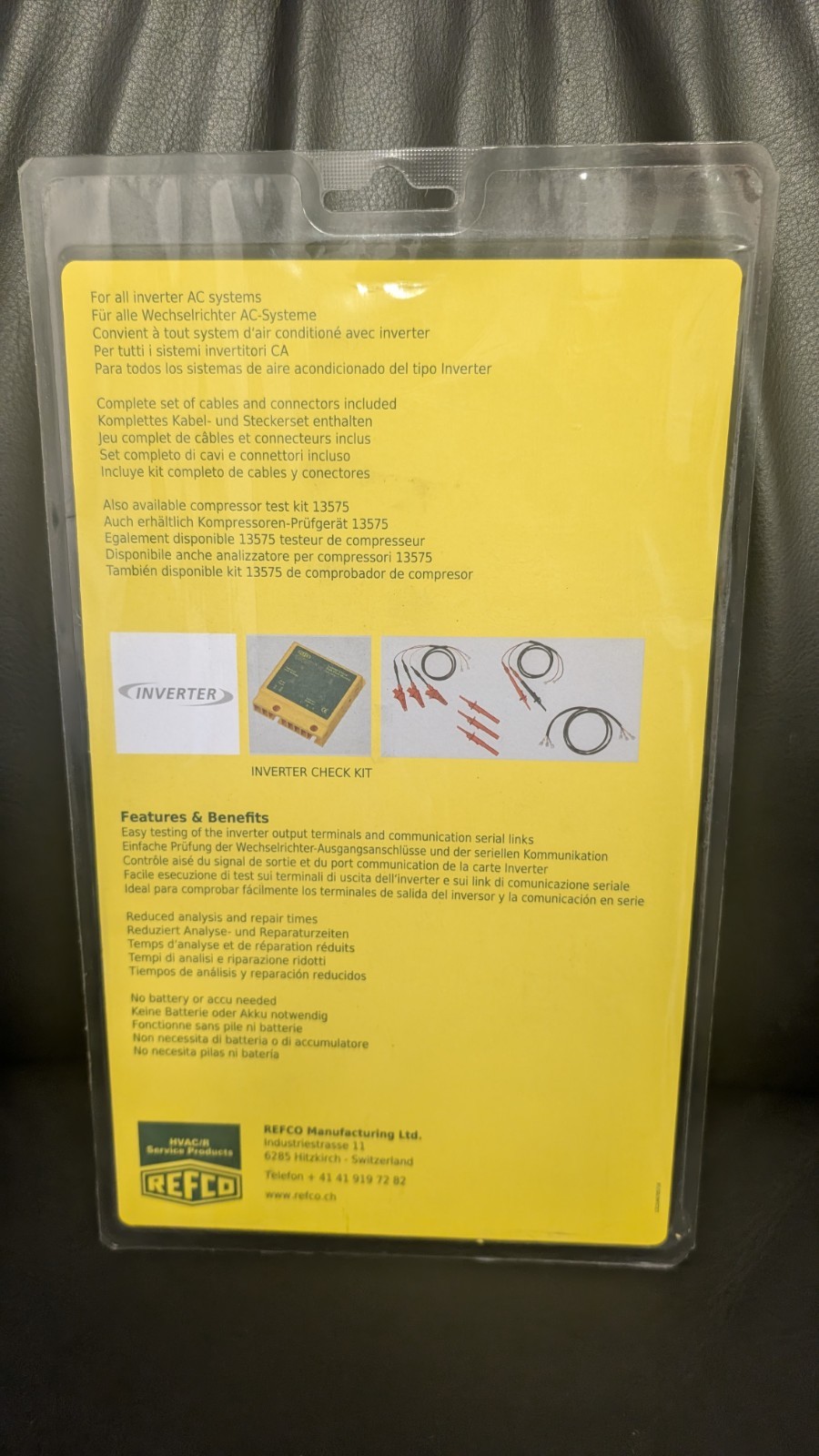 REFCO HVAC INVERTER CHEVK KIT 4678571 AC AIR CONDITIONER HEAT