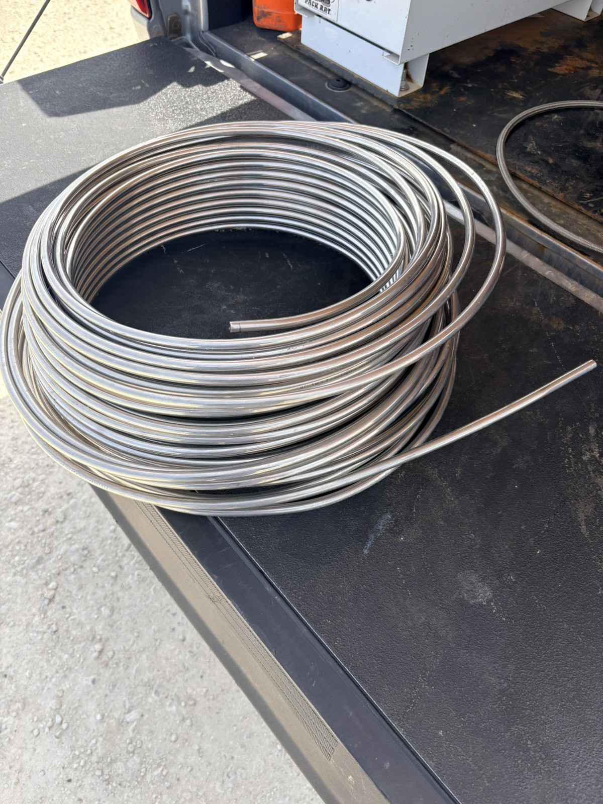 250’ + roll 3/8″ OD 316 Stainless Steel, Seamless Tubing .035” thickness