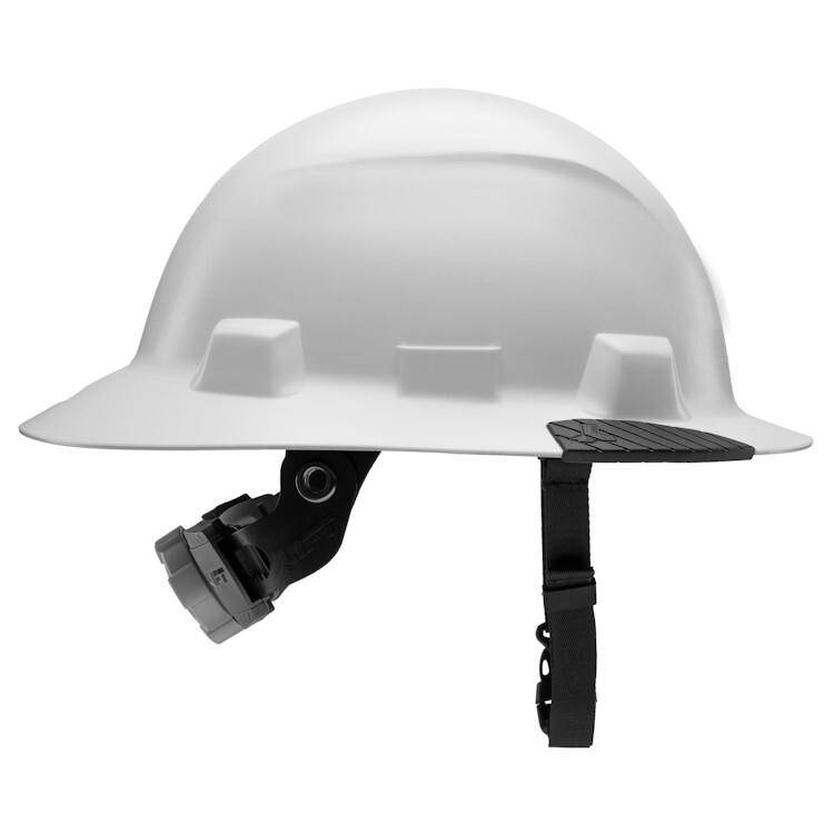 Lift Safety White iDAX HDPE White Full Brim Non-Vented Hard Hat- Class E