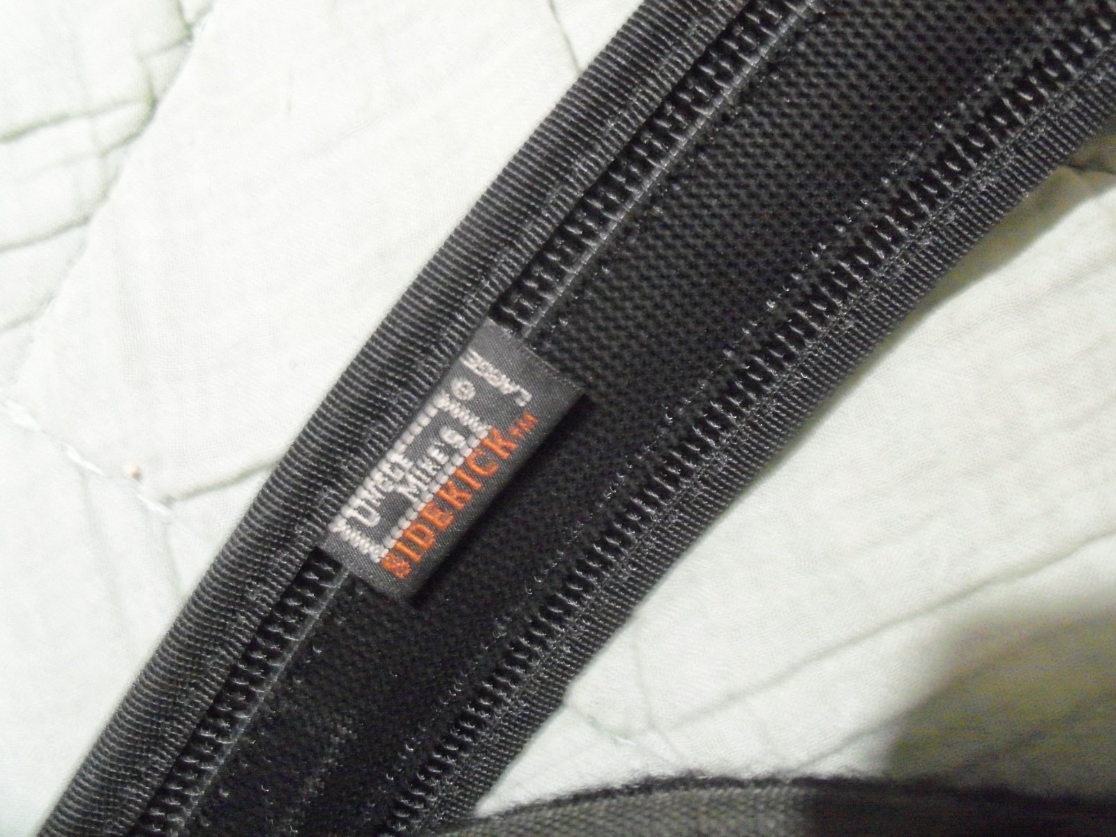 Uncle Mikes Duty Belt large, various holsters, Bulldog holder, 12 ga. holder LOT