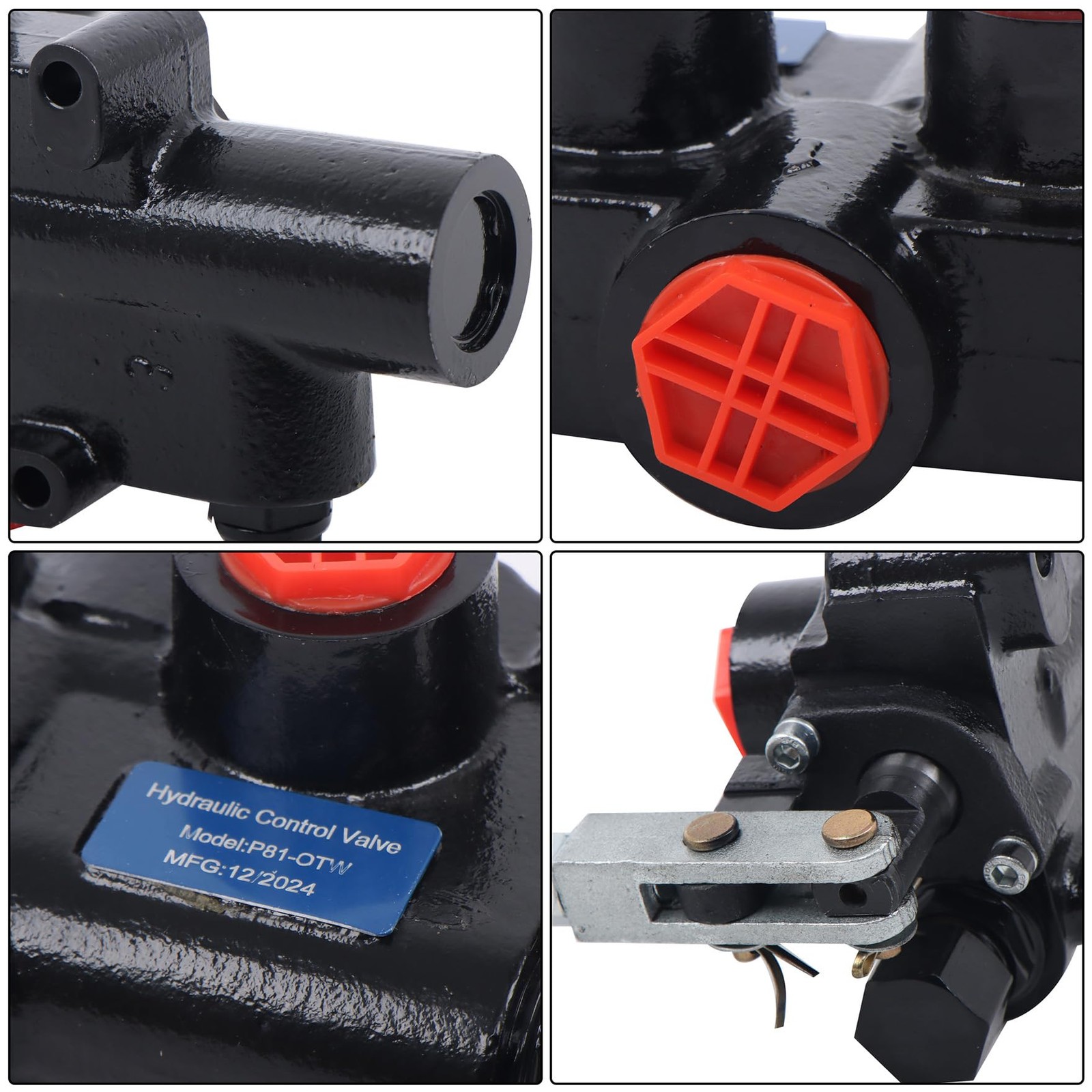 waltyotur 2750 PSI Hydraulic Log Splitter Directional Control Valve Auto Retu…