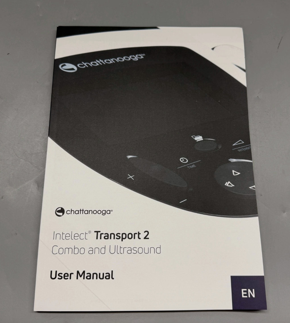 NEW Chattanooga Intelect Transport 2 Ultrasound Unit 4782
