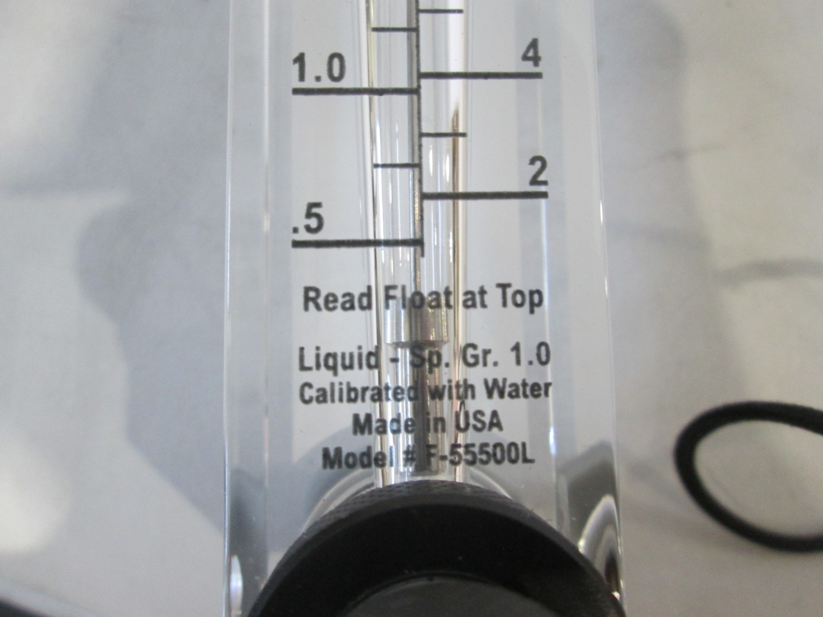 Blue-White Industries, F-550, Flowmeter, 0-5 GPM, New