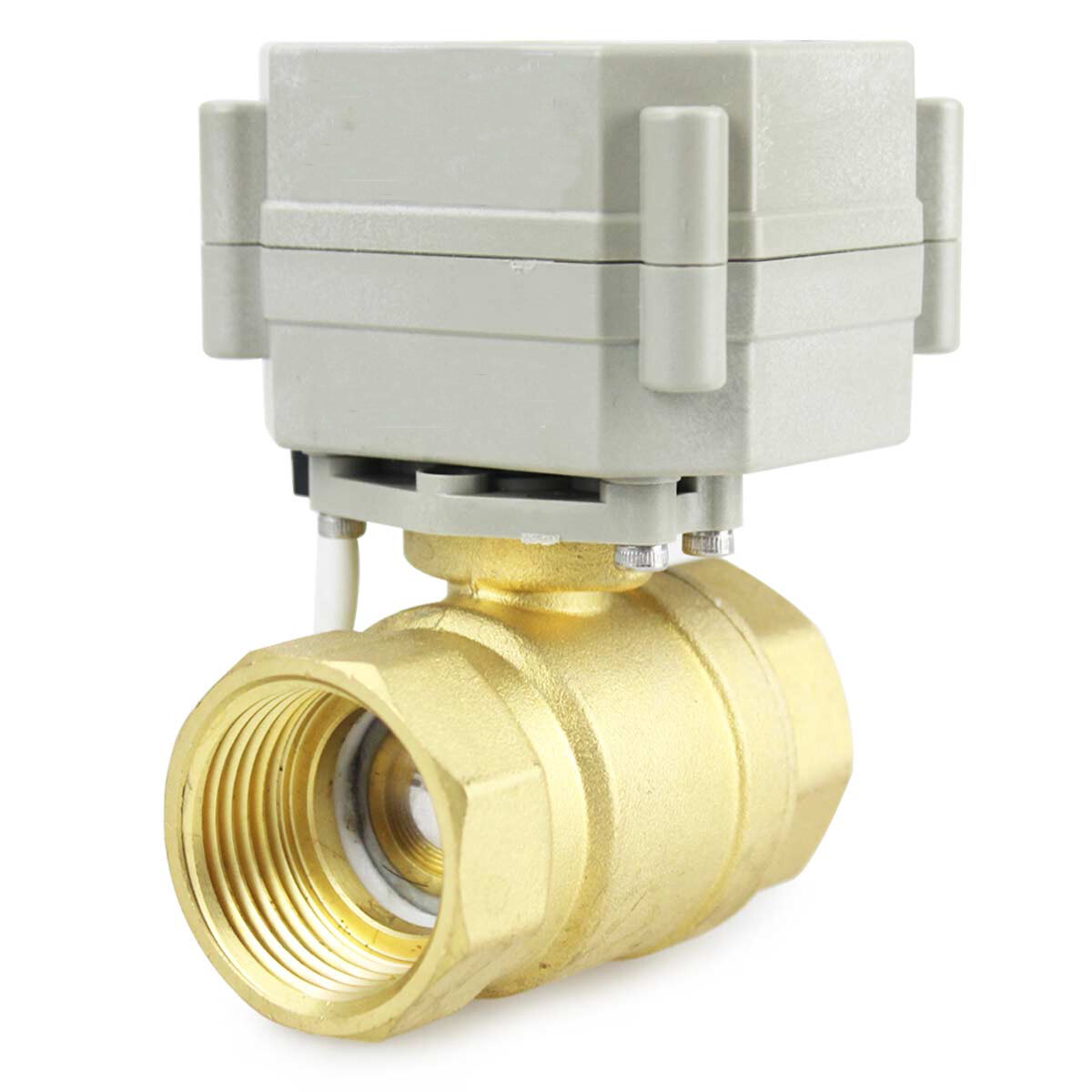 1″ 9-24VDC Proportional Integral 0-10V Control Motorized Electrical Ball Valve