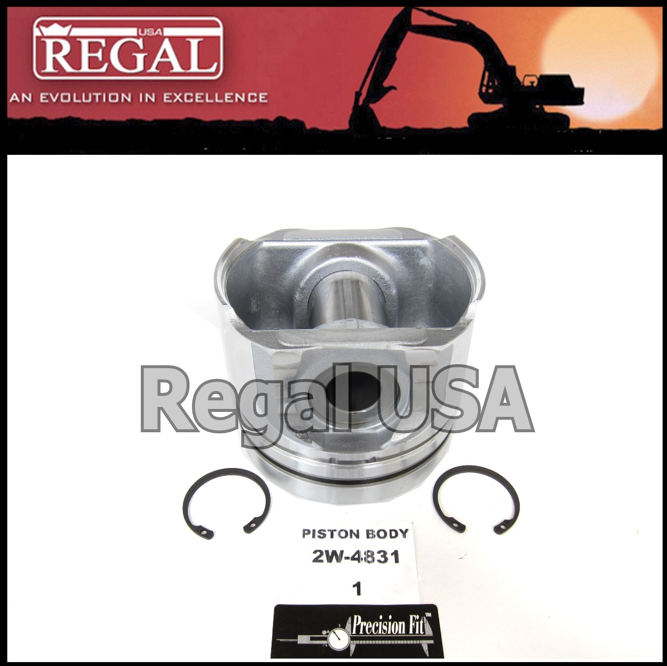 2W4831 Piston Body Std for Caterpillar 1N3064, 1W5792, 9N9405, 9N6337, 7C1146