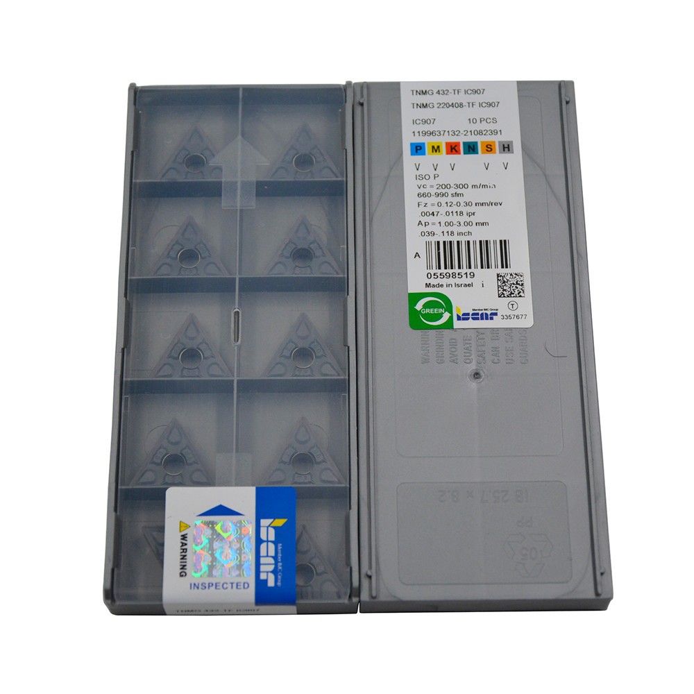 20pcs TNMG220408-TF TNMG432-TF IC907 CNC Carbide Insert TNMG insert