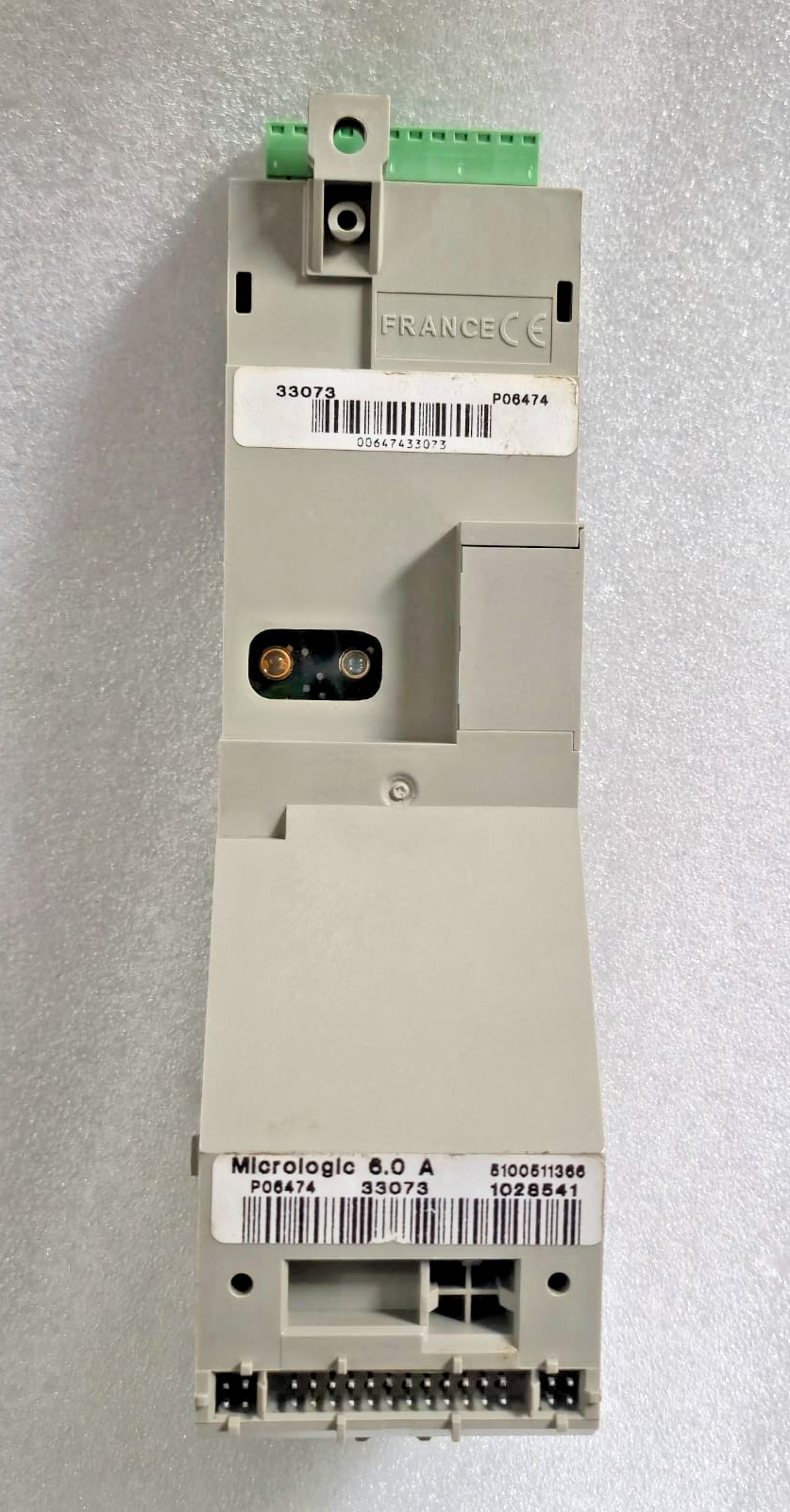 SCHNEIDER ELECTRIC MICROLOGIC 6.0 A TRIP UNIT 33073 CIRCUIT BREAKER TESTED