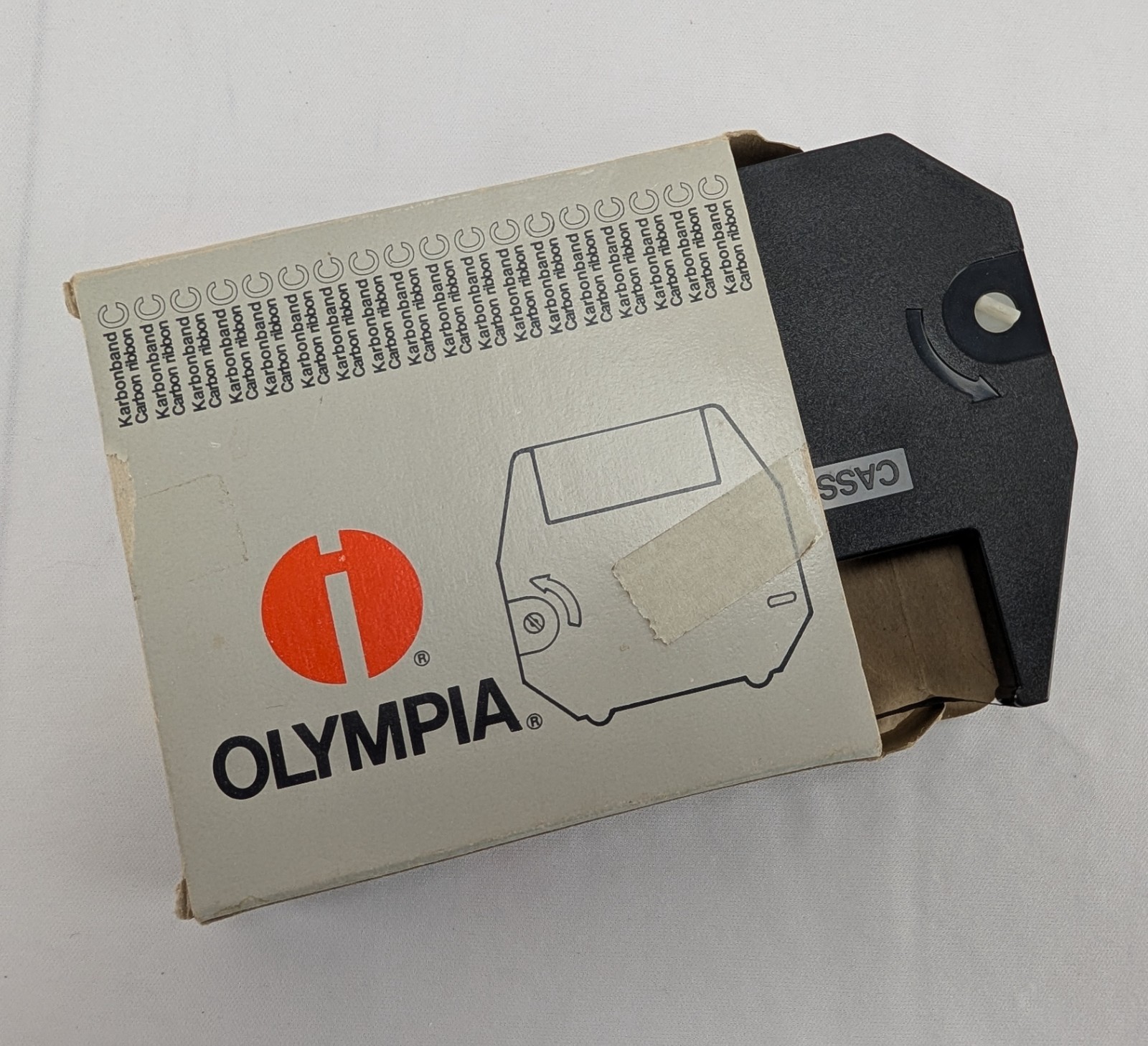 Olympia Correctable Film Fabric Ribbon Carbon Ribbon C Lot XL120 XL 121 212-213