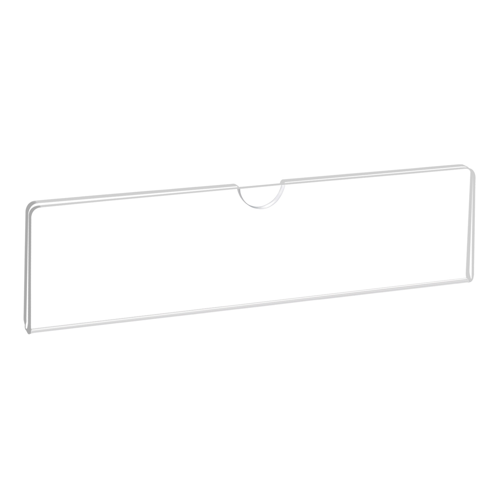 40pcs Office Name Plate Holders Acrylic for Wall Mount Desk Top Name Plates NEW