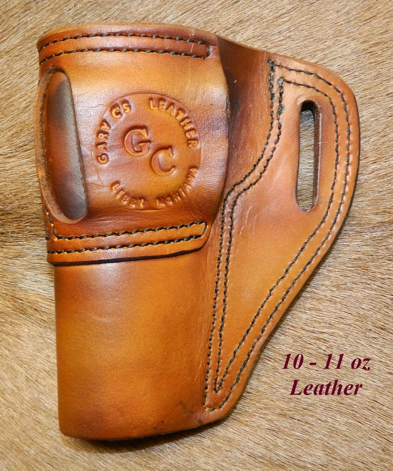 Gary C’s Leather Avenger OWB RightHand HOLSTER 1911 Government 5″ & clones
