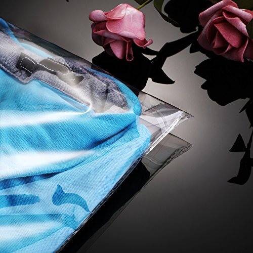 9 X 13 Inch Clear Poly Bags resealable Tshirt Bags Self Seal Cellophane Bags