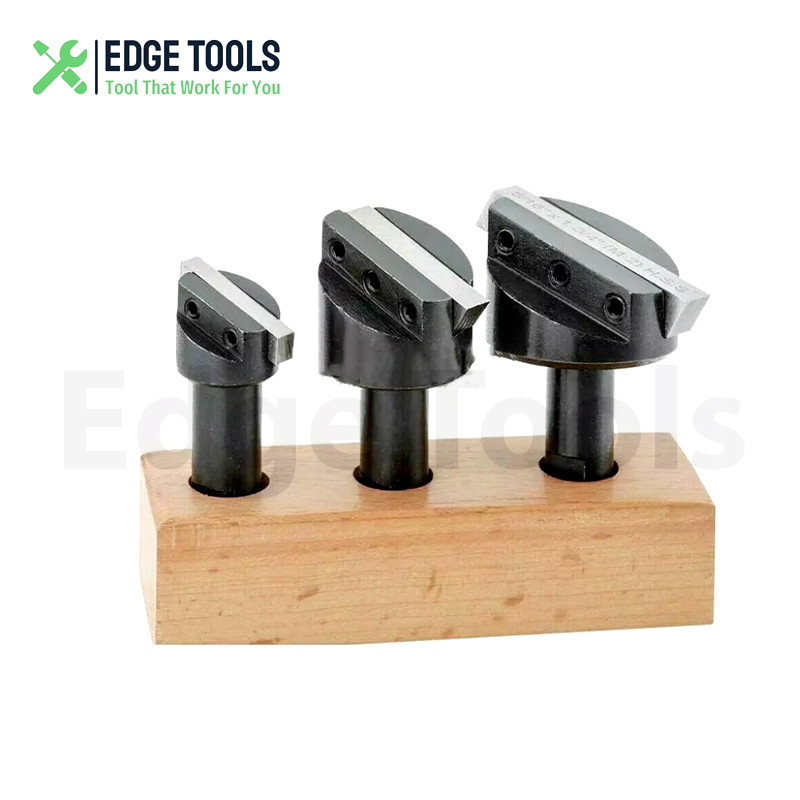 Fly Cutter Set 1/2″ Shank 3/4» To 1-1/2»Cutting Milling Hardened Tool Bit USA