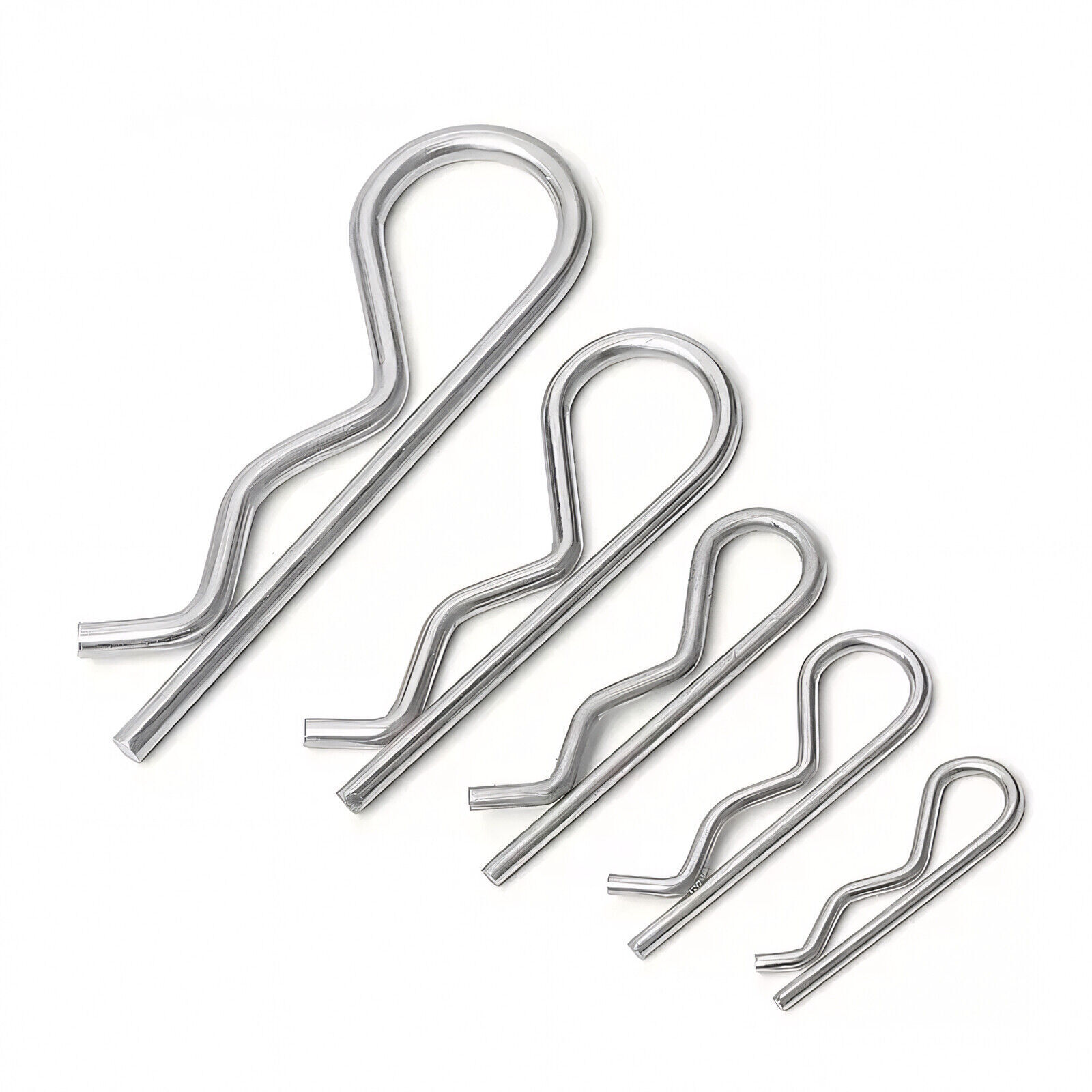 1mm 1.2mm 1.5mm 2mm 2.5mm 3mm 4mm – 6mm R Clip Stainless Steel 304 A2 Beta Pins