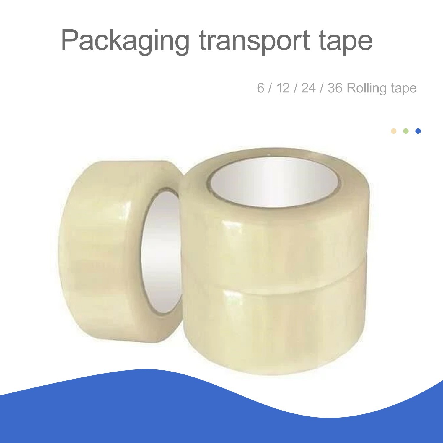 24pcs rolls 2″x75 yds shipping packaging clear tape express Official UL