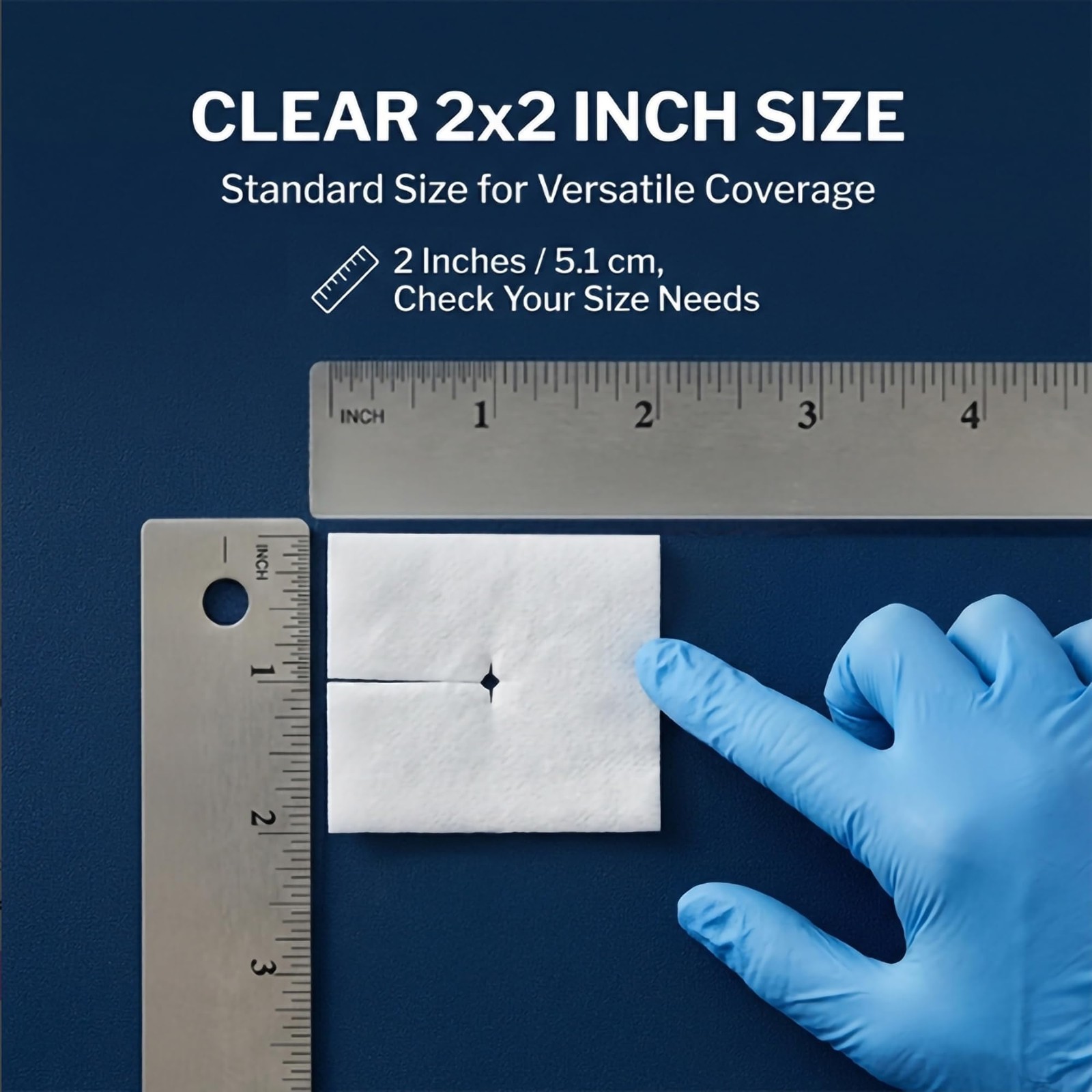 McKesson Performance Plus Gauze Split Iv Sponge 6Ply Sterile 2X2 – Box of 35 –