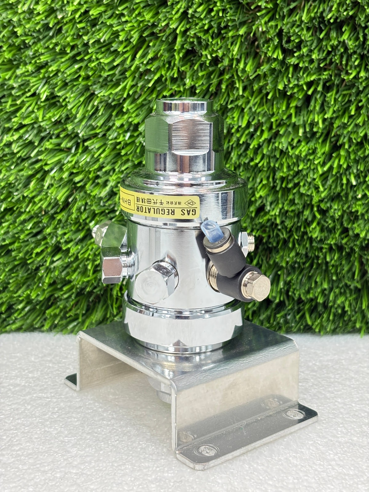 USED | Chiyoda Seiki BHN‑3-CS Two‑Stage Precision Gas Regulator w/ Dual Gauges