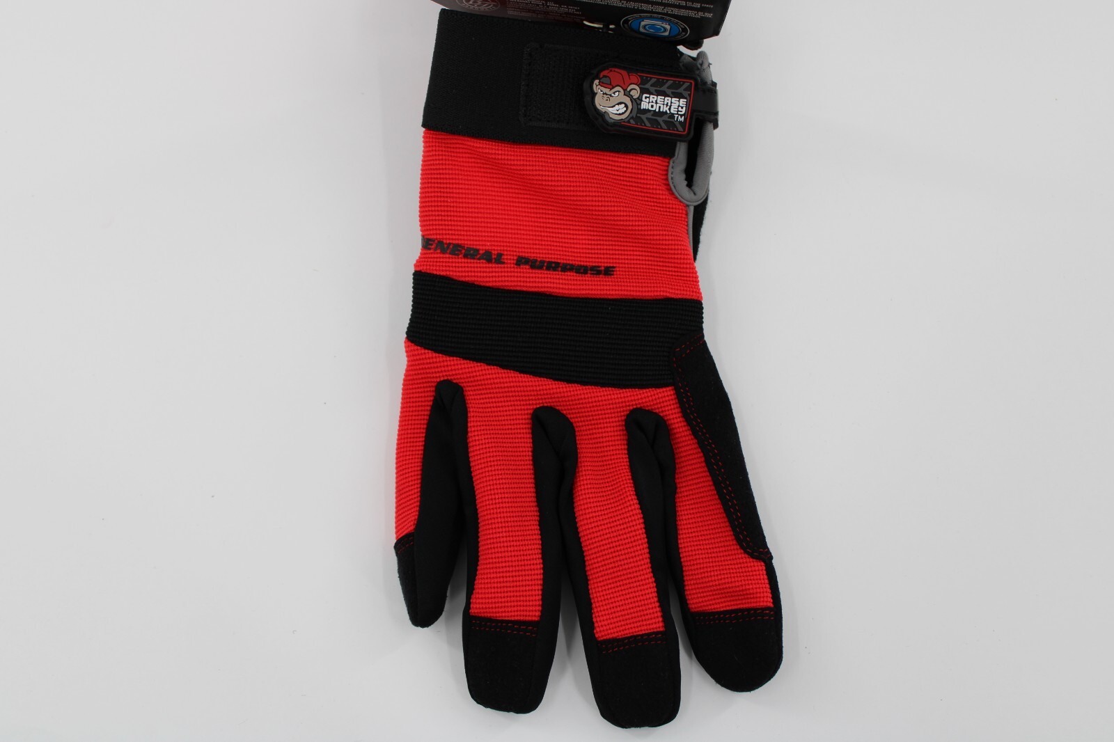 Grease Monkey Gloves SZ XL 1 PR General Purpose High Performance Washable Red