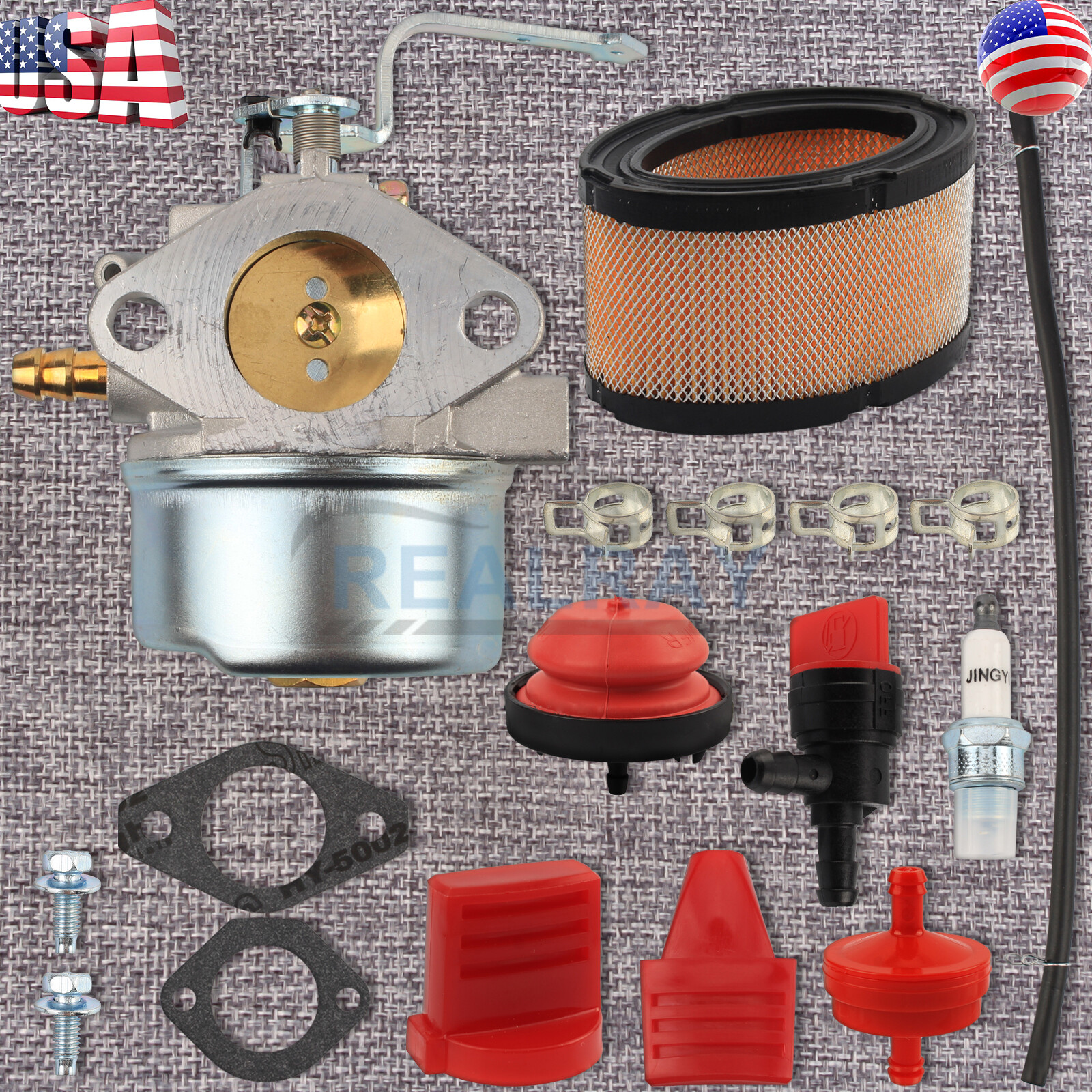 For Generator PM0525202 Carburetor Coleman Maxa 5000 ER Tecumseh Powermate