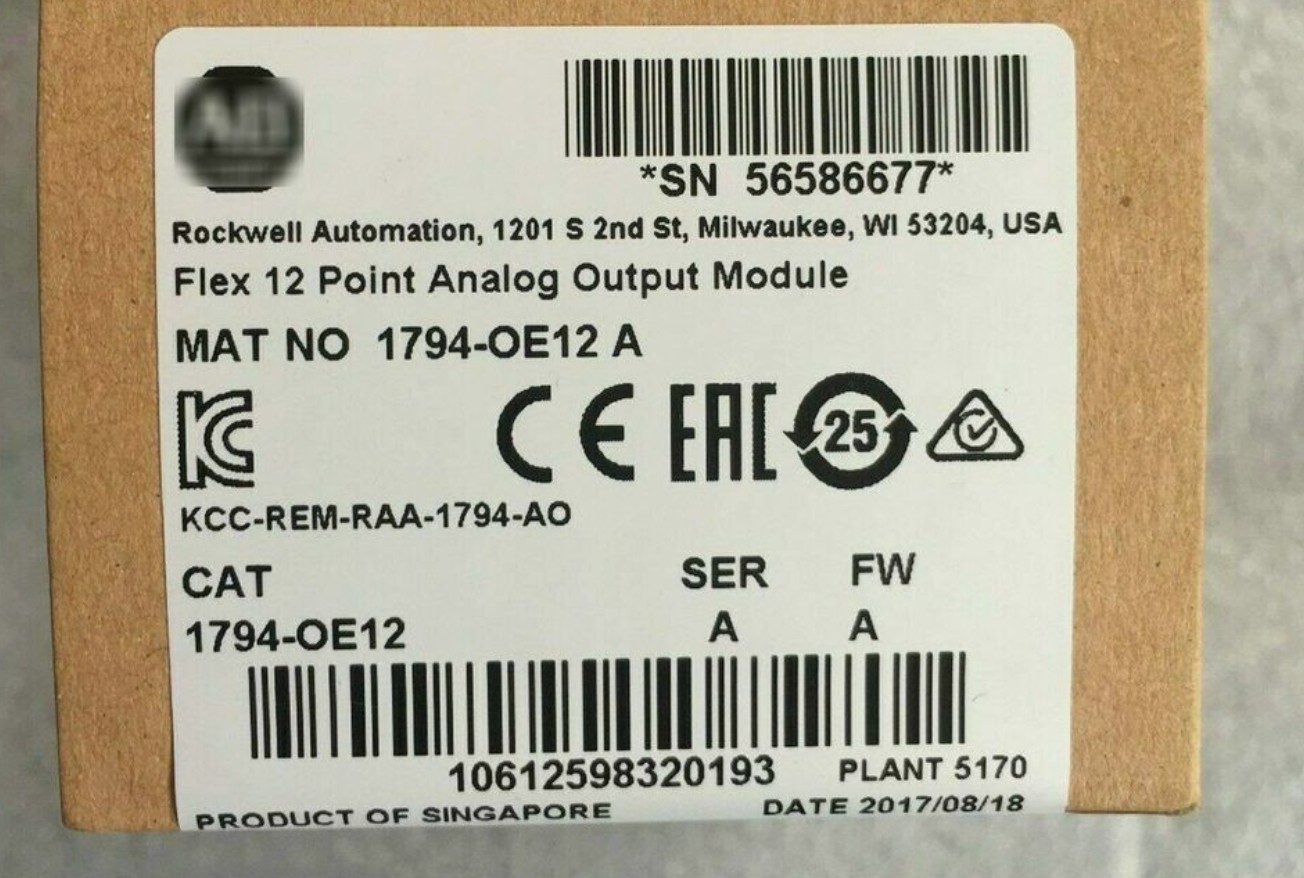 New AB 1794-OE12 Ser A Brand New Quality Guaranteed Free Ship