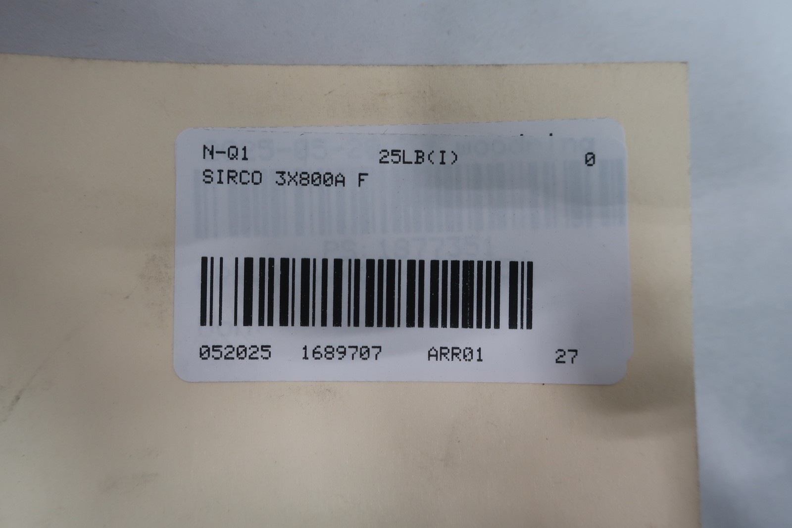 Socomec 27003080 Sirco 3x800a F Load Break Switch 800a Amp 600v-ac 3p