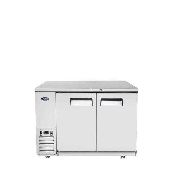 Atosa SBB59GRAUS1, 2-Door 58″ NARROW BACK BAR COOLER