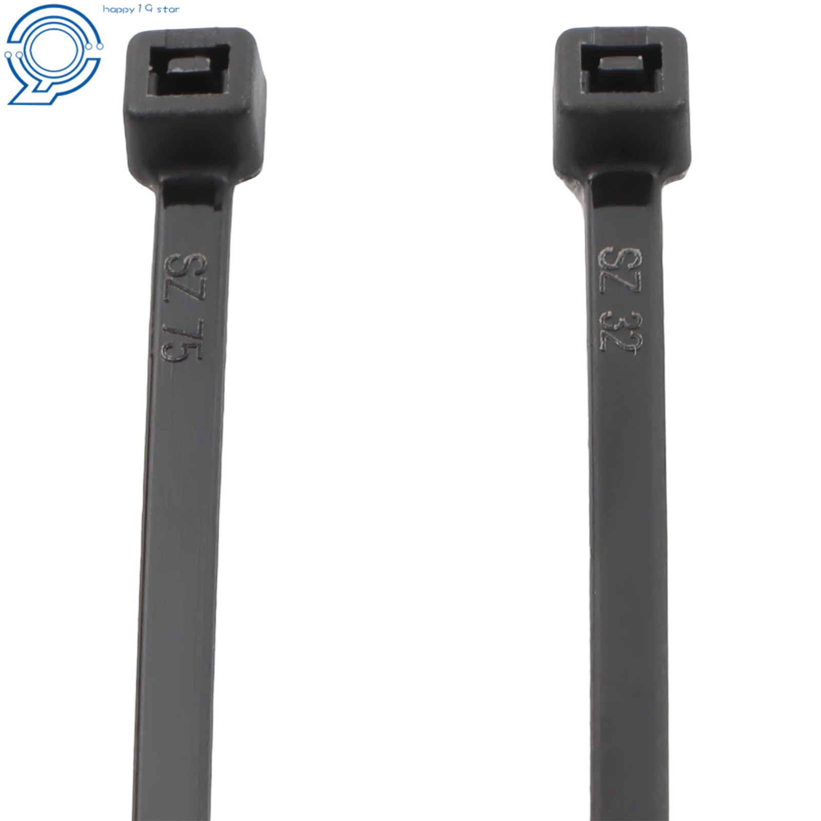 8″ Zip Ties 5000 Pack Heavy Duty 40lb Black Uv Cable Ties 0.14″ Max 185°F