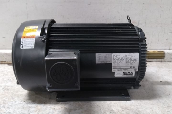 U.S. Motors U10P3D 10 HP 1180 RPM 230/460VAC 3-Phase General Purpose Motor