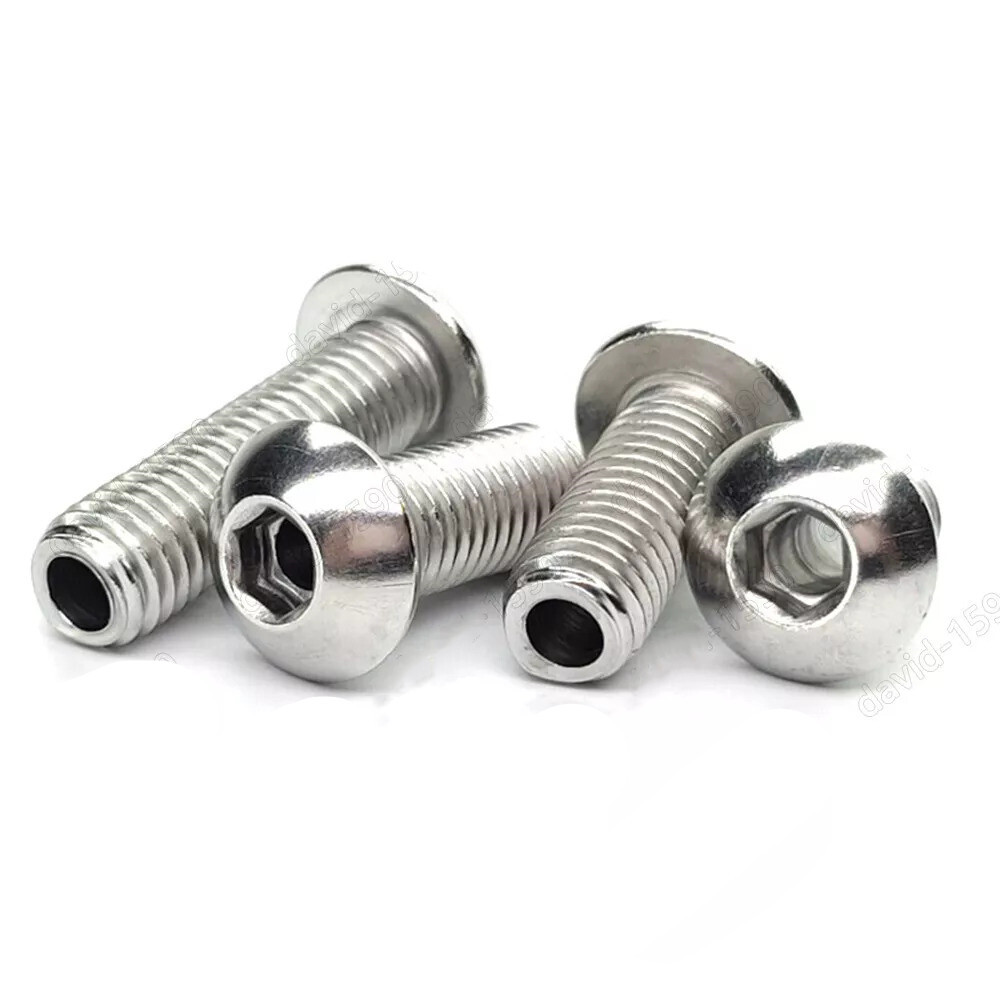 M4 M5 M6 M8 M10 M12 Stainless Steel Hex Socket Button Head Hollow Screws Bolts