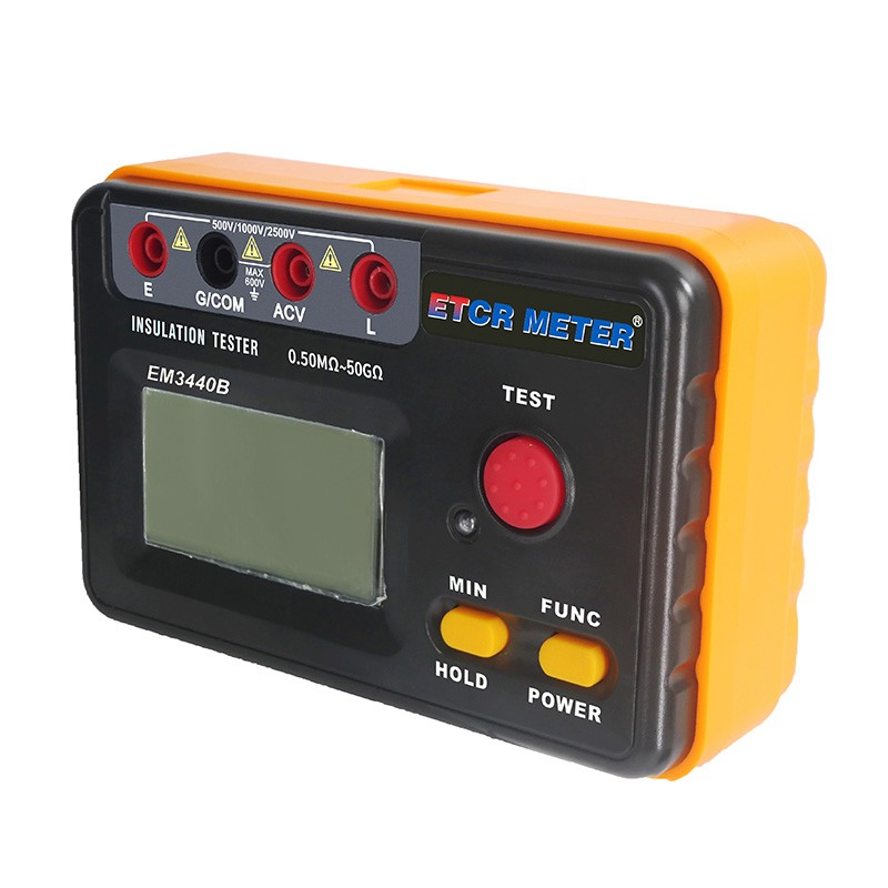 EM3440B Insulation Resistance Tester 0.5MΩ~50GΩ New