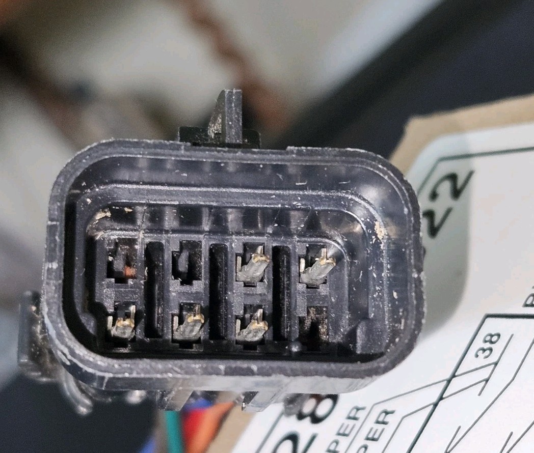 ONAN SILENT REMOTE GAS START SWITCH PANEL HOUR METER & 25′ HARNESS 8-PIN PLUG
