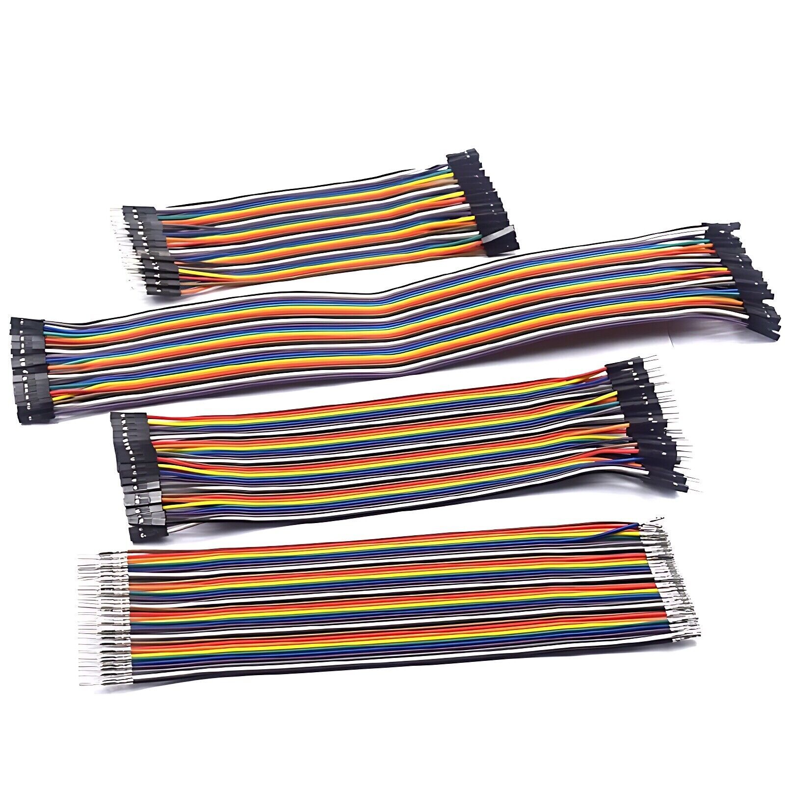Hookup Wires10cm 15cm 20cm 21cm 30cm 40 cm M-M F-F M-F Breadboard DptJumper