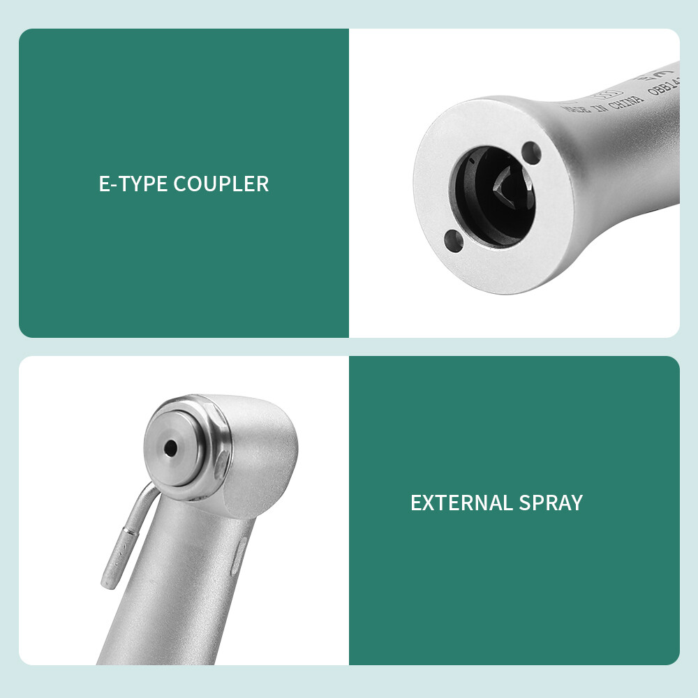 Dental 20:1 Reduction Implant Contra Angle E-Type Handpiece Fit For NSK Motor