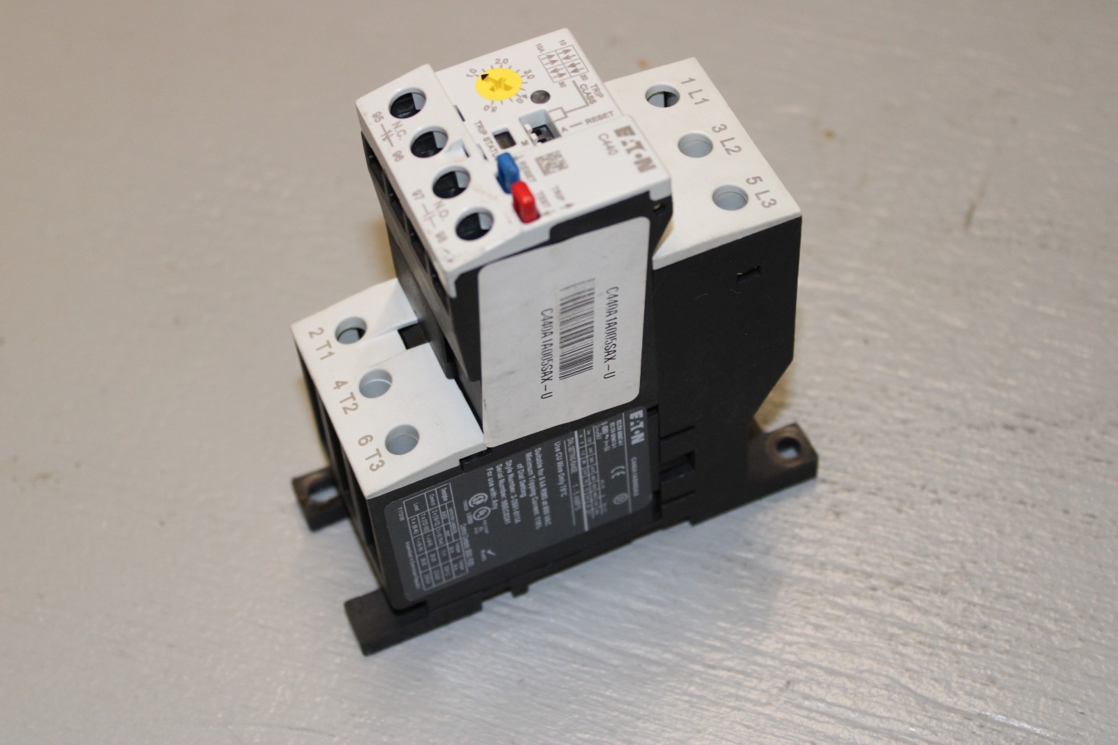 Eaton C440A1A005SAX Stand Alone Overload Relay