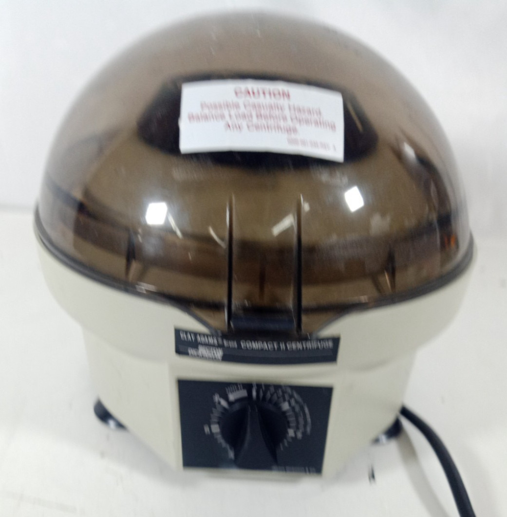 Becton Dickinson Clay Adams Compact II 2 Centrifuge + Inserts