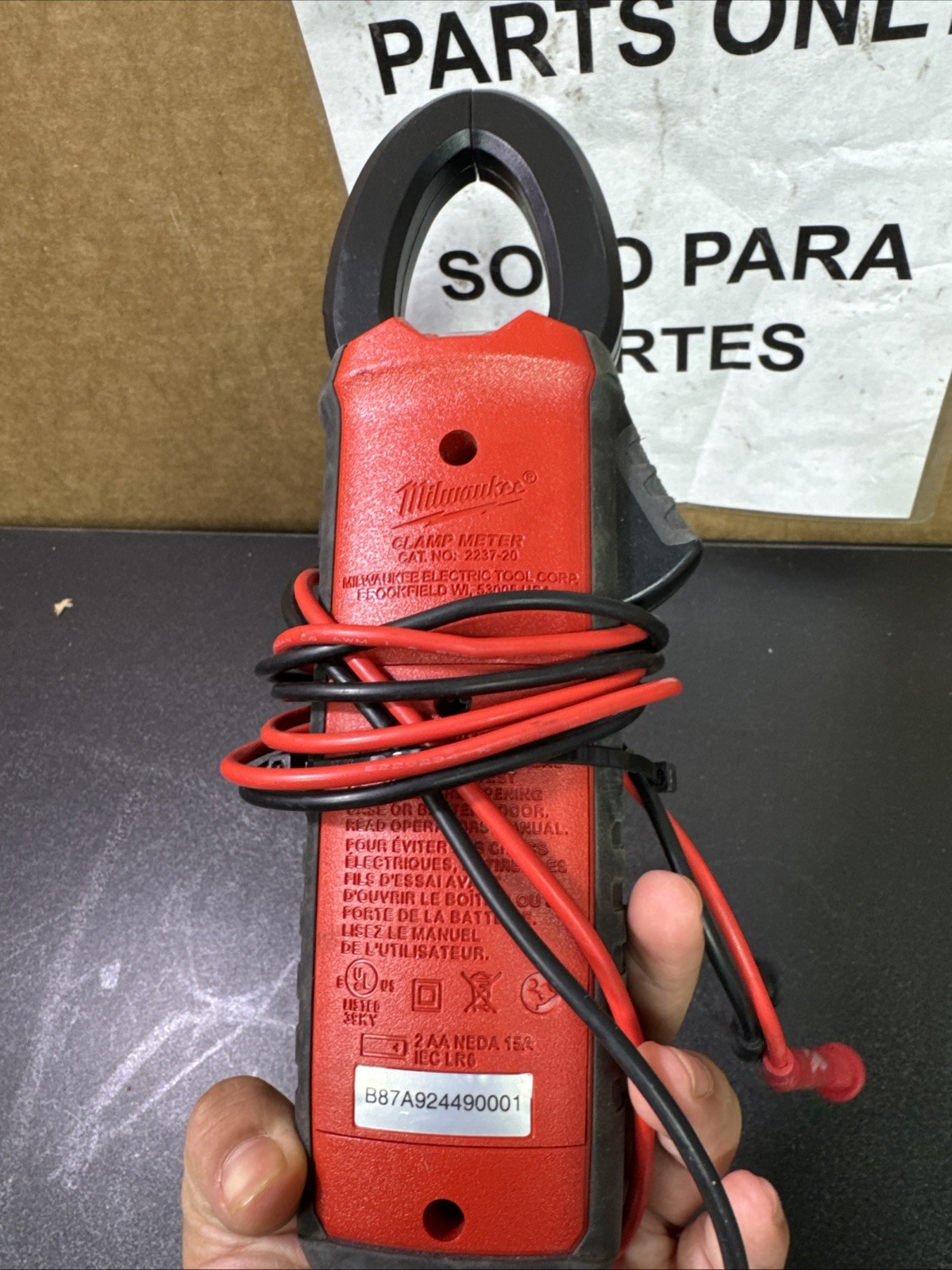 Milwaukee 2236-20 Clamp Meter for HVAC/R – Red Parts R79