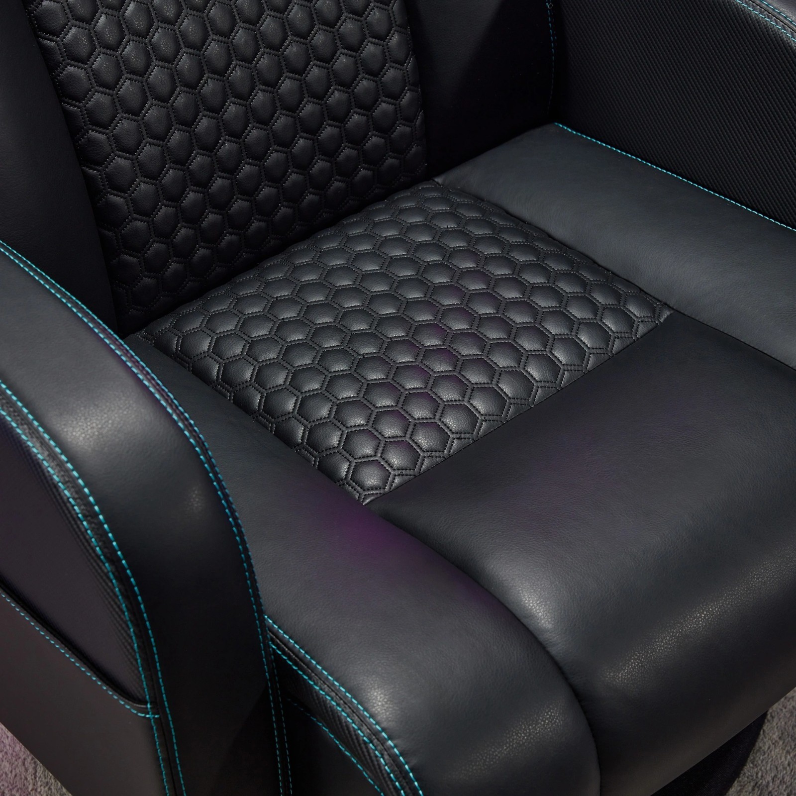 DPS Centurion Pedestal Swivel Gaming Chair with Storage Pockets, Reclining Chair