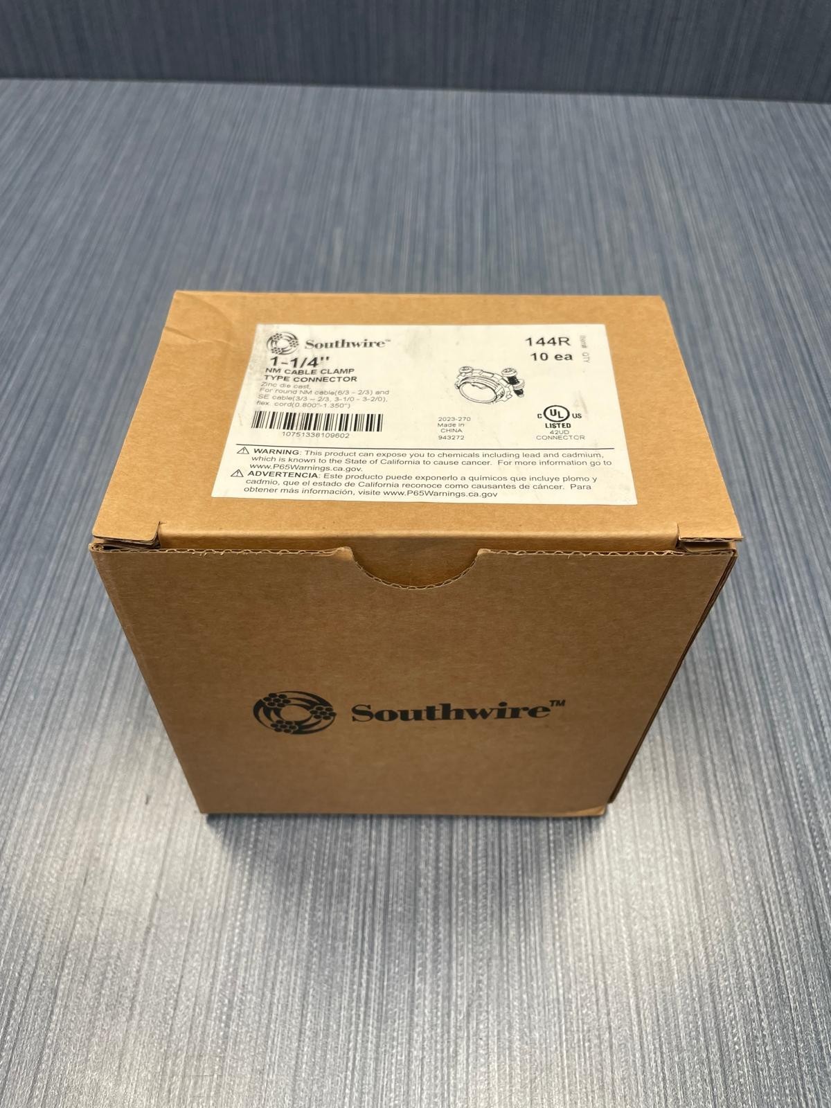 Pack of 10 x Southwire 1-1/4″NM SE Cable Clamps Connectors Item# 144R