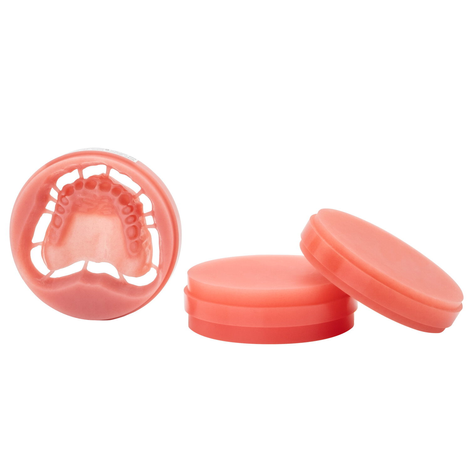 NOBILCAM Pink PMMA Disc Block