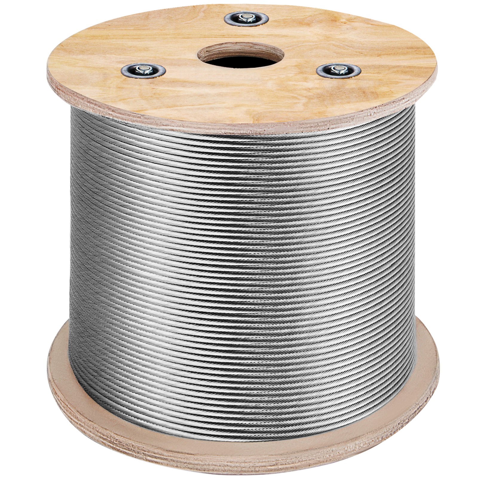 VEVOR T316 1/8″ Stainless Steel Cable 7×7 500FT Steel Wire Rope