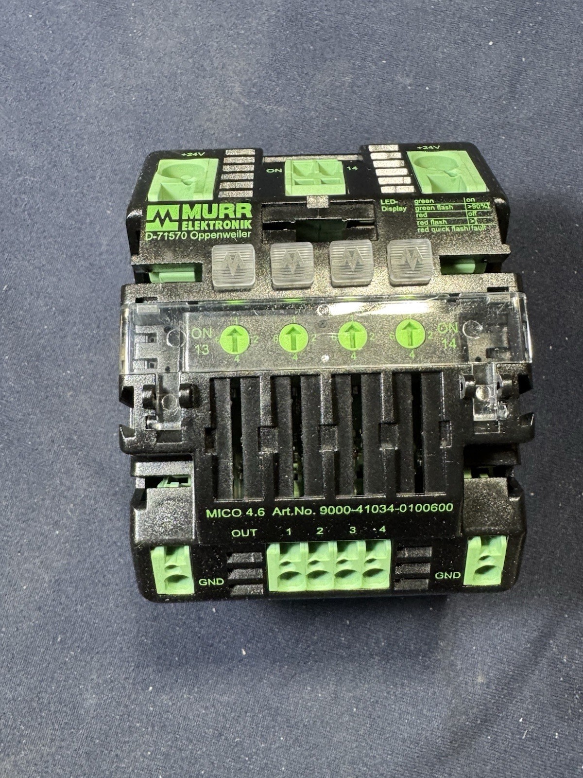 MurrElektronik D-71570 Oppenweller 9000-41034-0100600 Circuit Protection