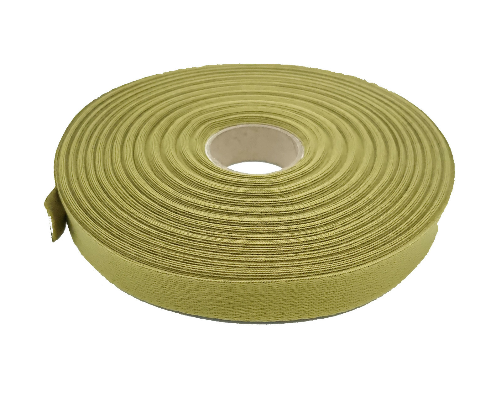 25mm / 1″ Light Olive Soft Binding (Bias Tape) – UK Manufactured