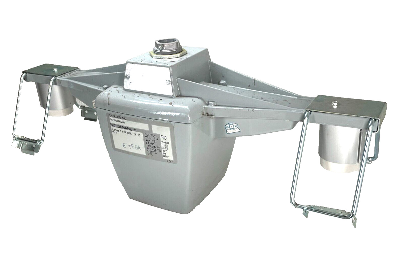 HOLOPHANE TWIN-400MV-27-A Twin Series High Bay, 277V, (2) 400W, 60Hz