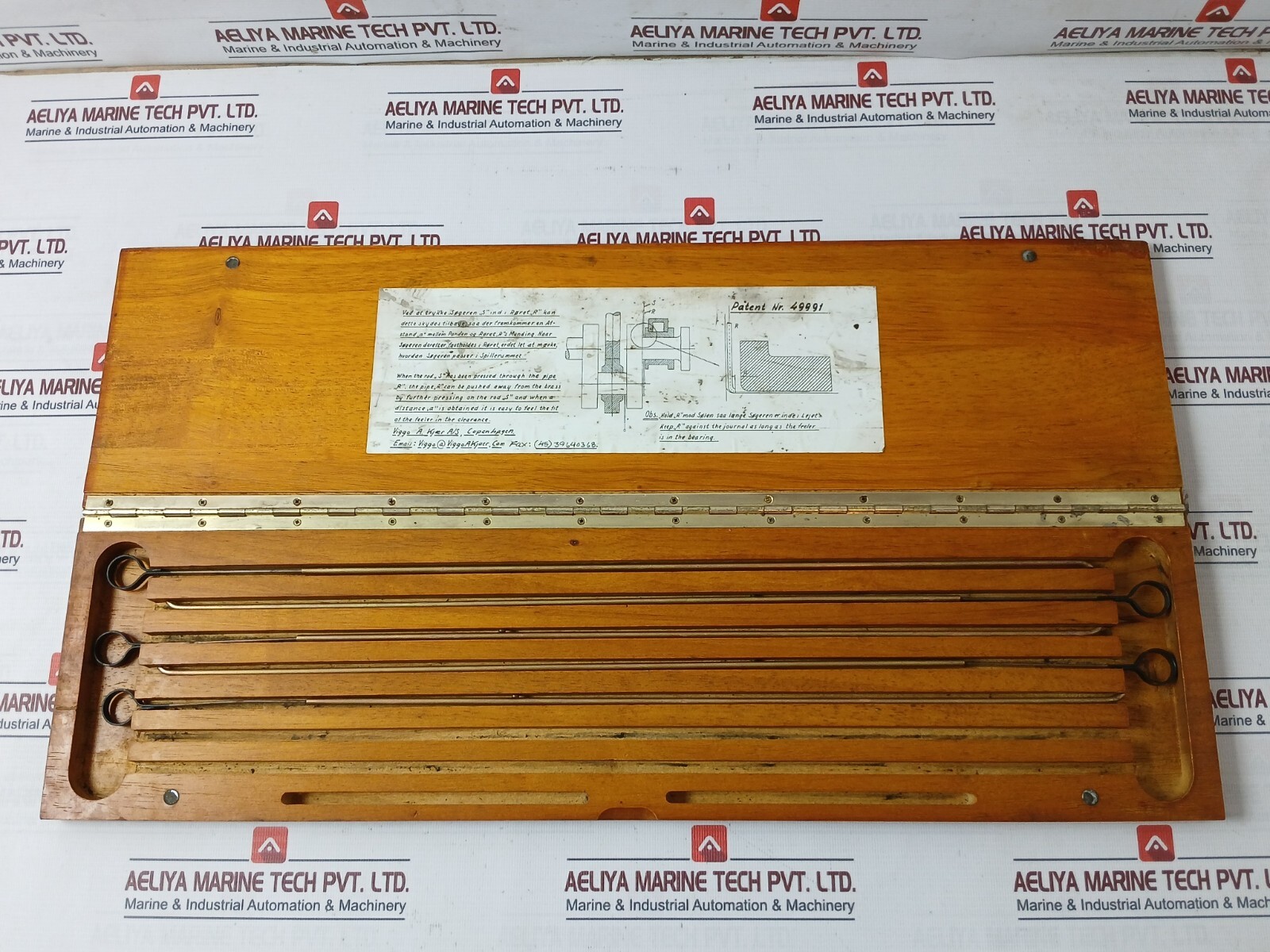VIGGO A.KJAER 49991 Bearing Feeler Set 0.20 mm 0.25 mm